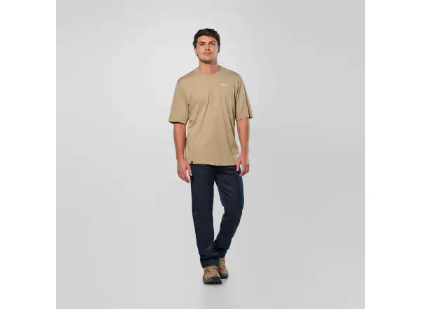 Salewa Eagle Glacier Loose T-shirt men's T-shirt short sleeve Quicksand