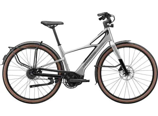 Cannondale FlyingV 1 Silver city lightweight e-bike