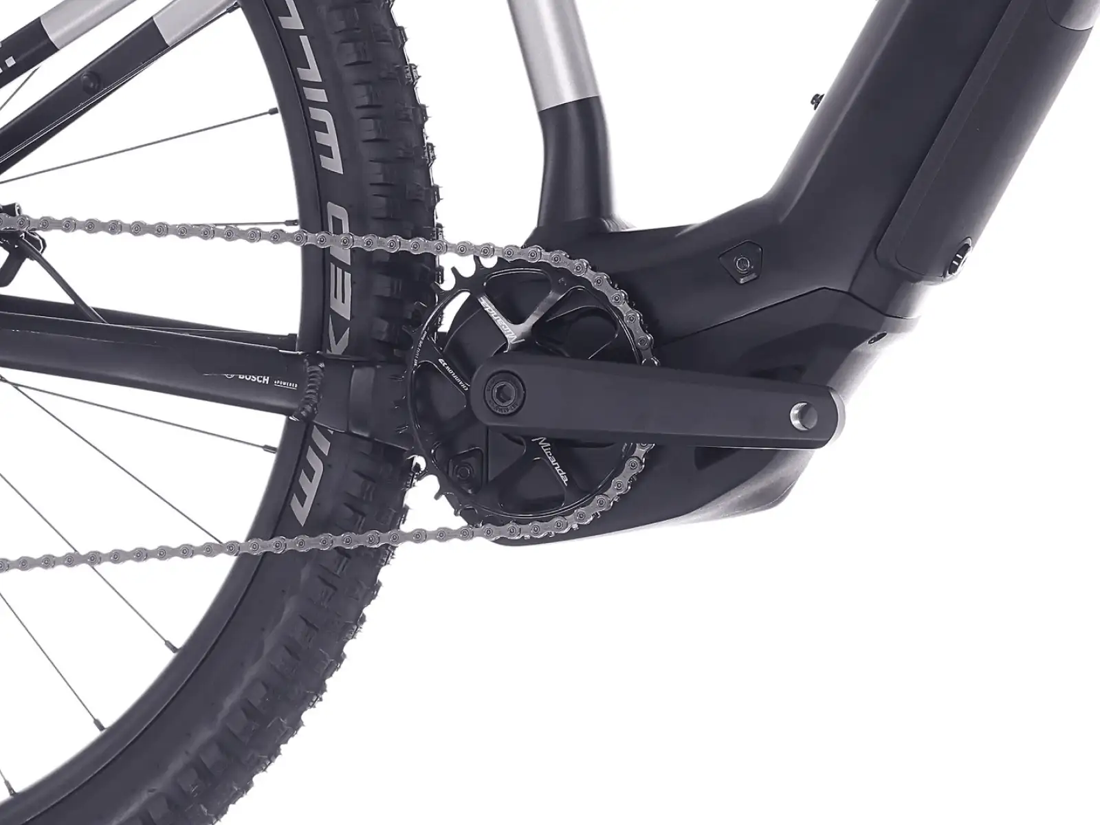 Superior eXP 6.5 mountain e-bike Matte Dark Chrome/BKlack