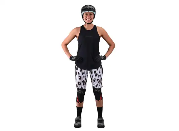 Troy Lee Designs Luxe women's shorts Wild Cat white