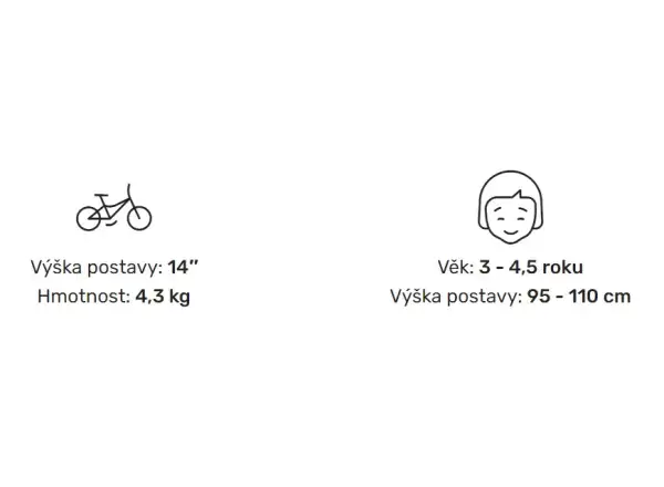 Woom 1 Plus Lizard Lime 14 children's balance bike