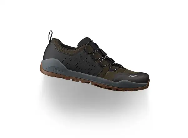 Fizik Terra Ergolace X2 MTB men's cycling shoes Olive/Caramel