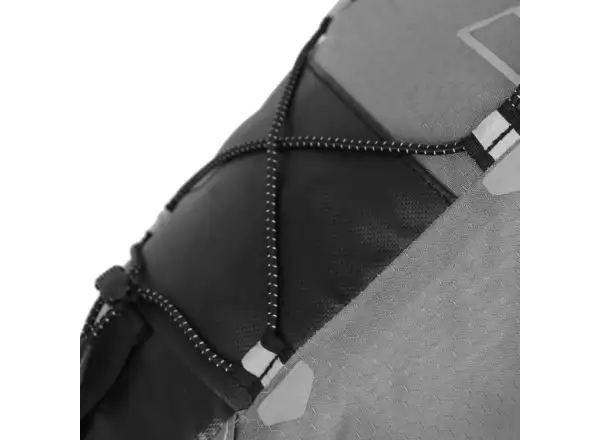 Woho X-Tourning Dry Bag saddle bag 5-7 l Honeycomb Iron gray size S