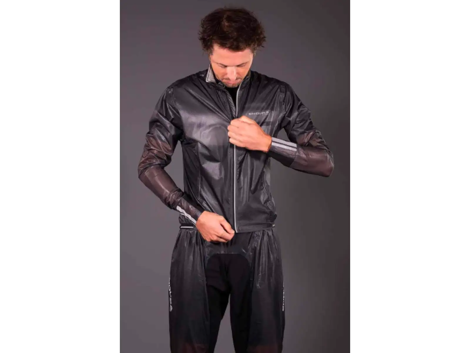 Endura FS260-Pro Adrenalin Race Cape II men's jacket Black