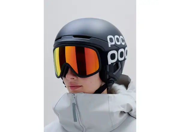 POC Tarsal ski goggles Uranium Black/Partly Sunny Orange
