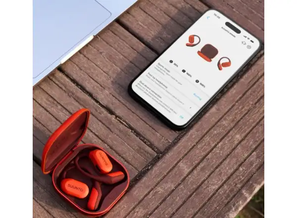 Suunto Spark running headphones Coral Orange