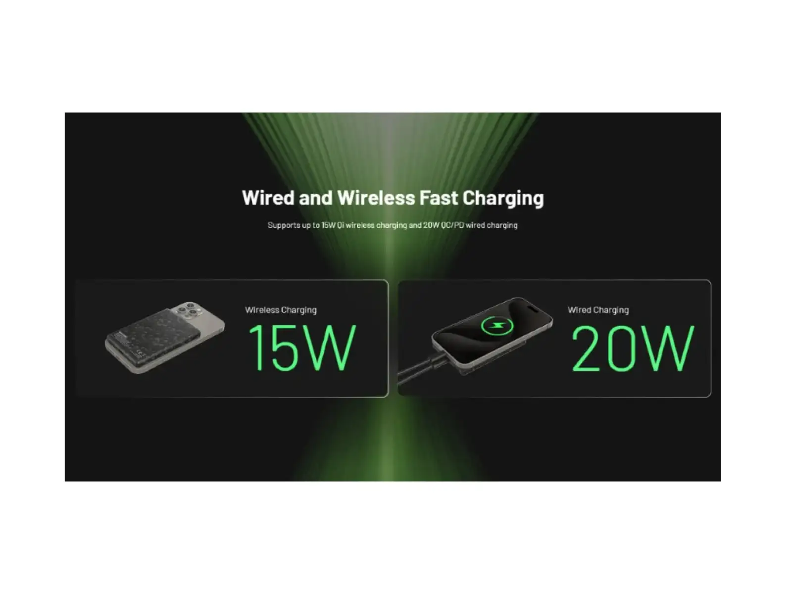 Nitecore NW5000 power bank with wireless charging