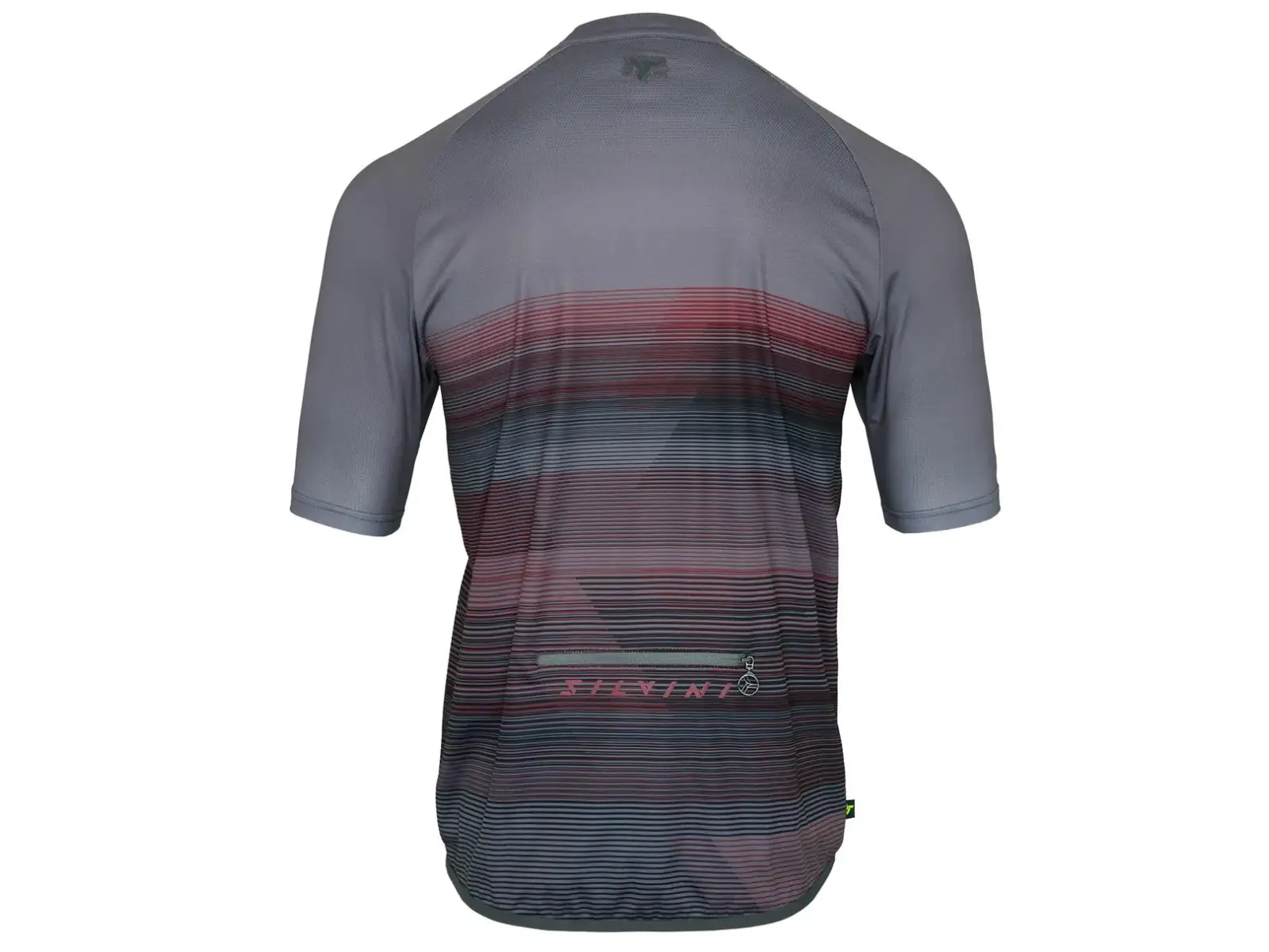 Silvini Turano men's loose jersey short sleeve Grey/Merlot