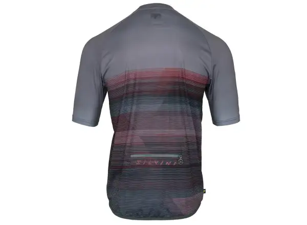 Silvini Turano men's loose jersey short sleeve Grey/Merlot