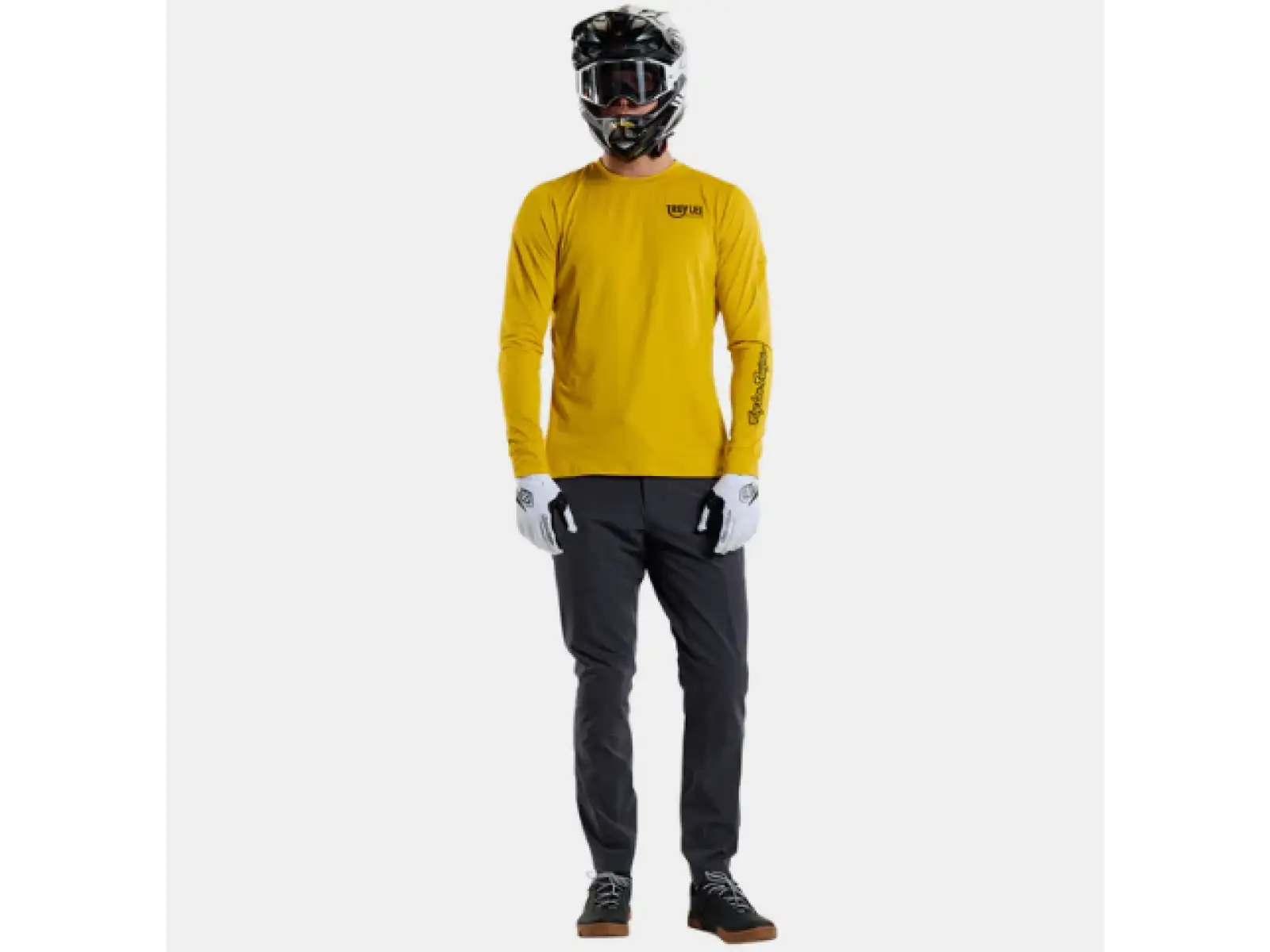 Troy Lee Designs Ruckus Ride Tee men's jersey long sleeve Eyez Safron