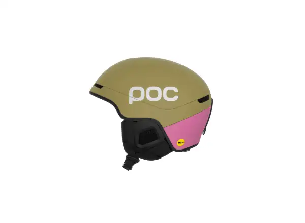 POC Obex Contour ski helmet Olivine Green Matt/Thulite Pink Matt