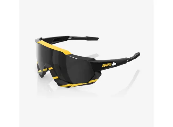 100% Speedtrap Sports Soft Tact Hazard/Black Mirror Sunglasses