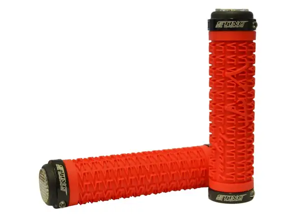 Sting ST-901 grips red/black clamp