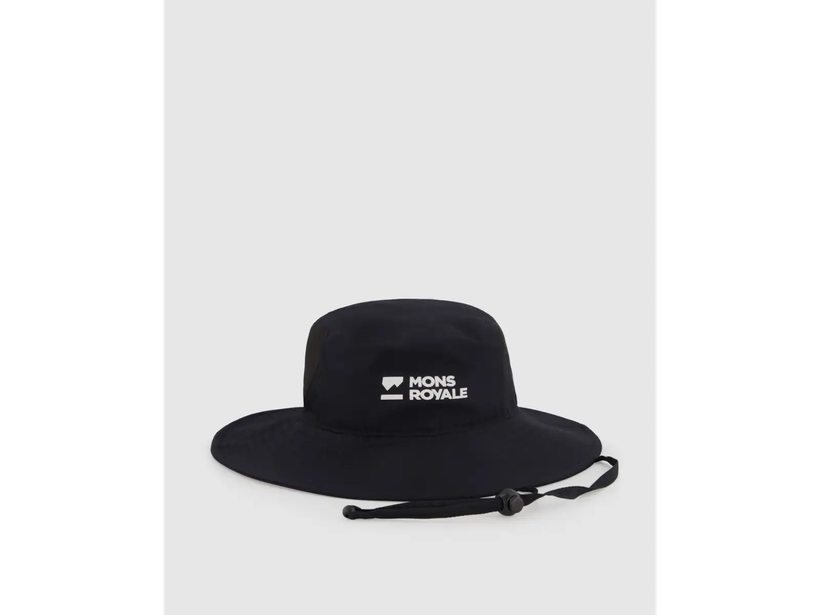 Mons Royale Velocity Bucket Hat hiking hat black