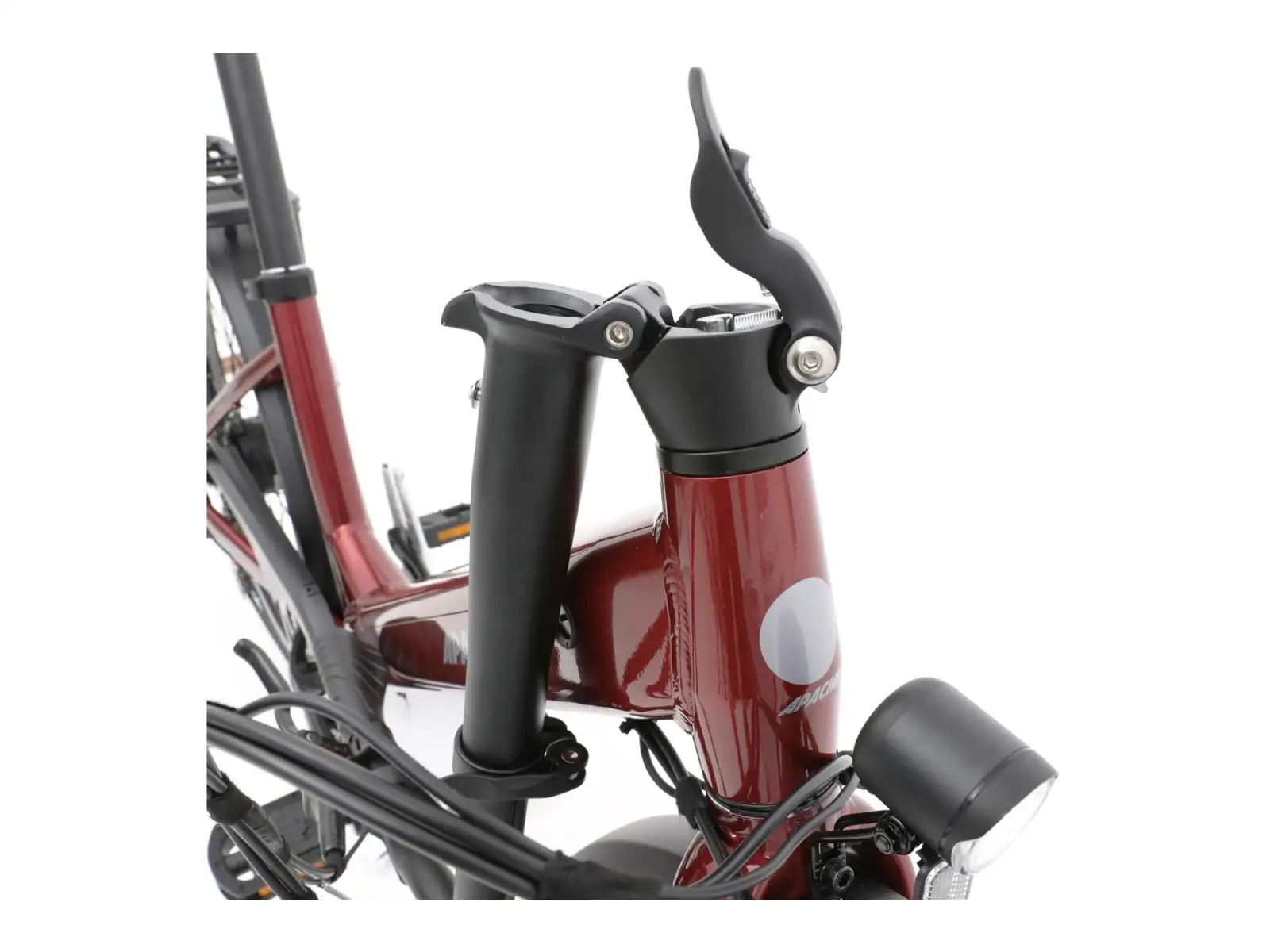 Apache Tanka 24 RX folding e-bike 363 Wh S/M burgundy