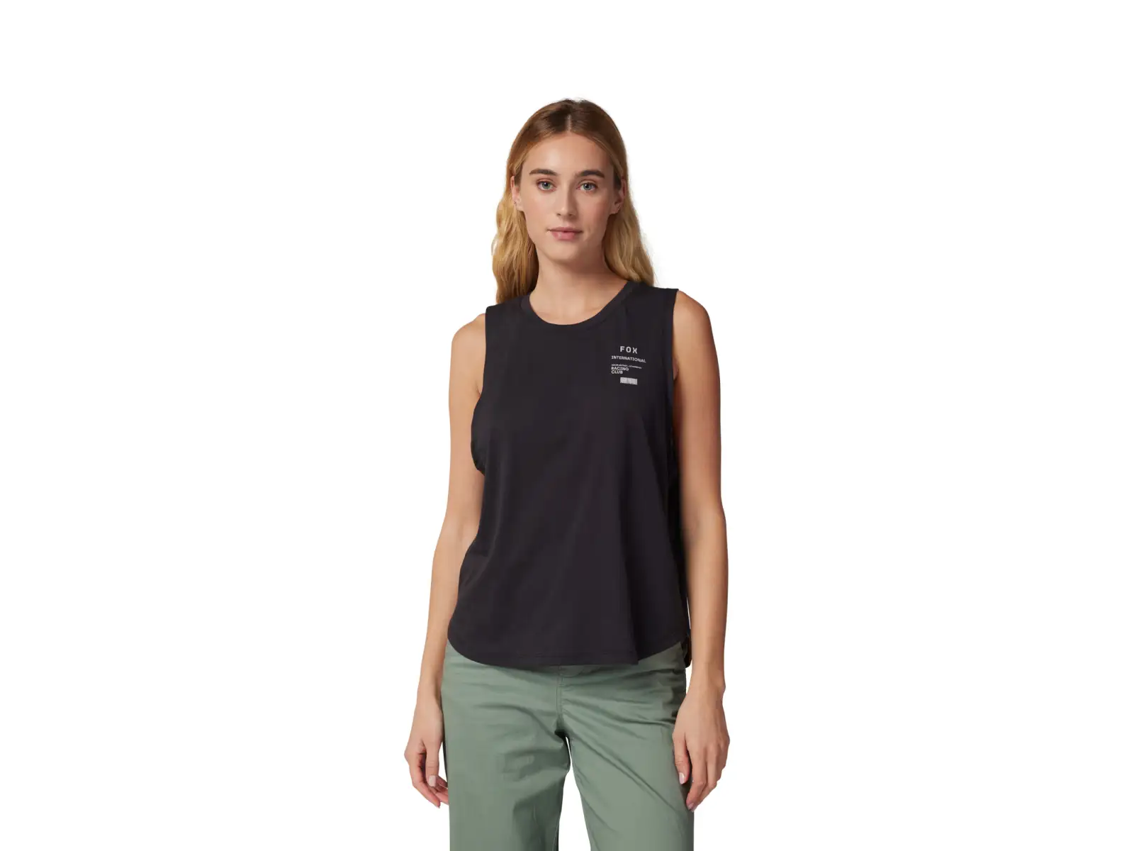 Fox Numerical Biker women's tank top Black