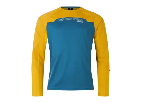 Endura MT500 Burner men's long sleeve jersey Blue Steel