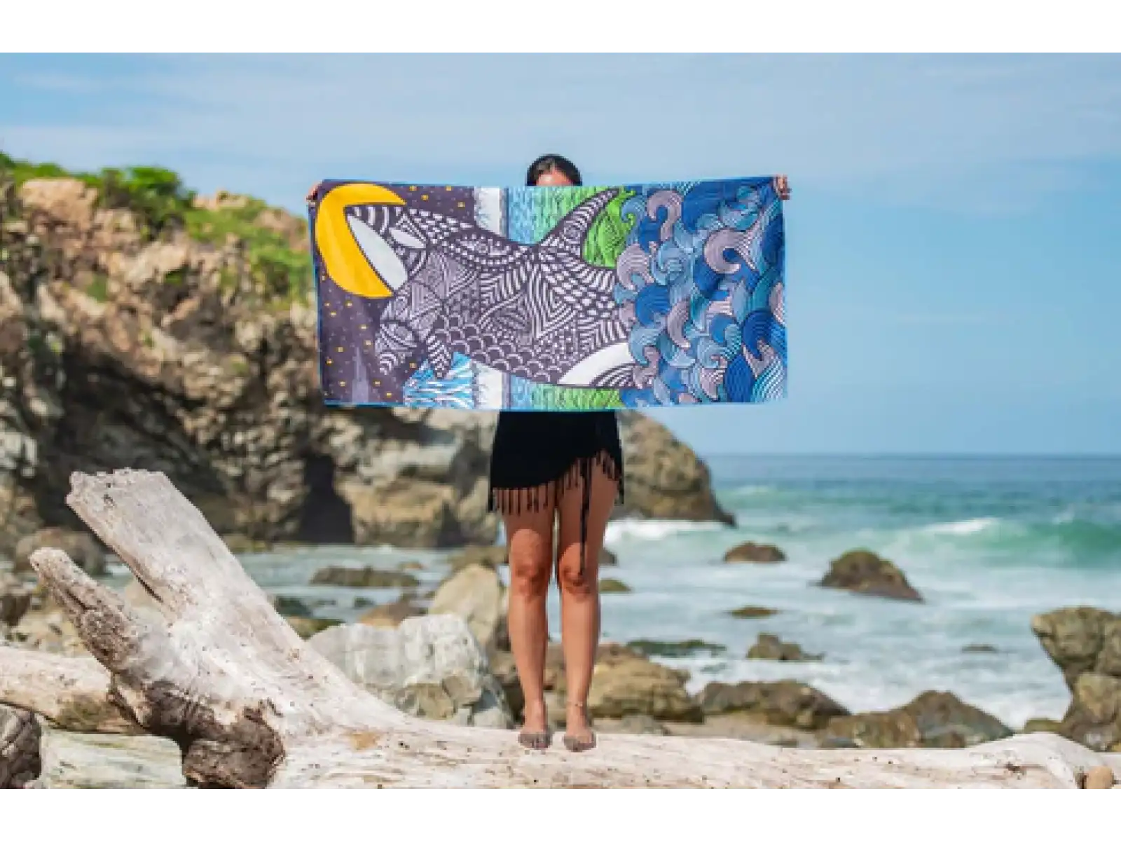 PackTowl Personal Body quick-drying towel Orca