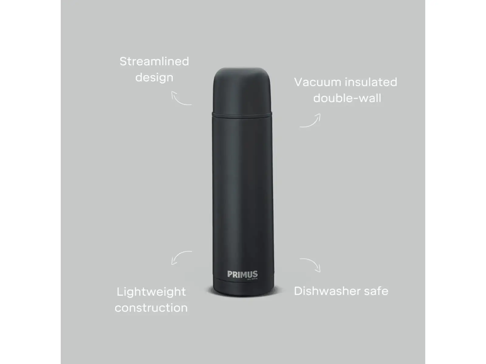 Primus Classic Light thermos 0.5 l Black