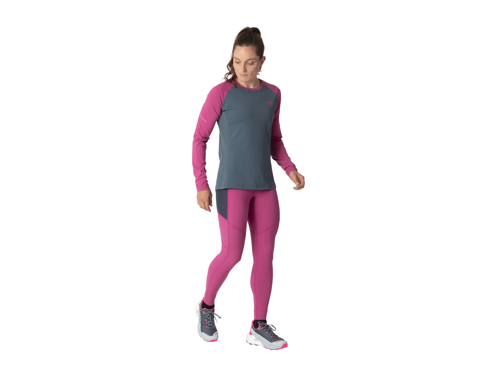 Dynafit Alpine Pro women's long sleeve T-shirt Magenta