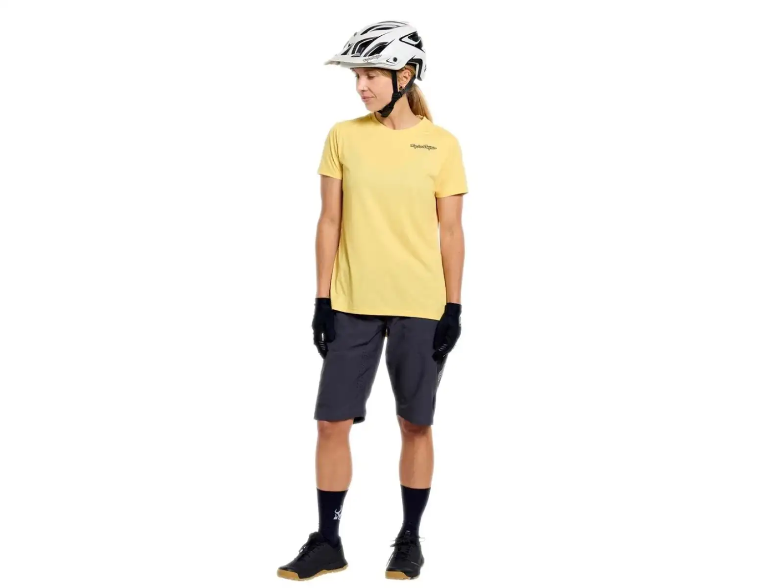 Troy Lee Designa Lilium Pro women's shorts Mono Carbon