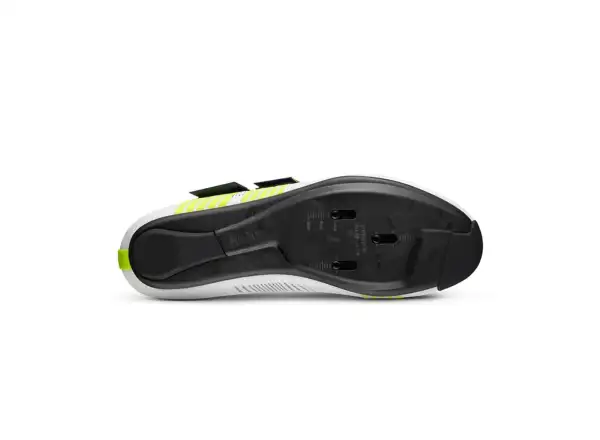 Fizik Vento Powerstrap Aerowave men's road cycling shoes Movi Yellow/White
