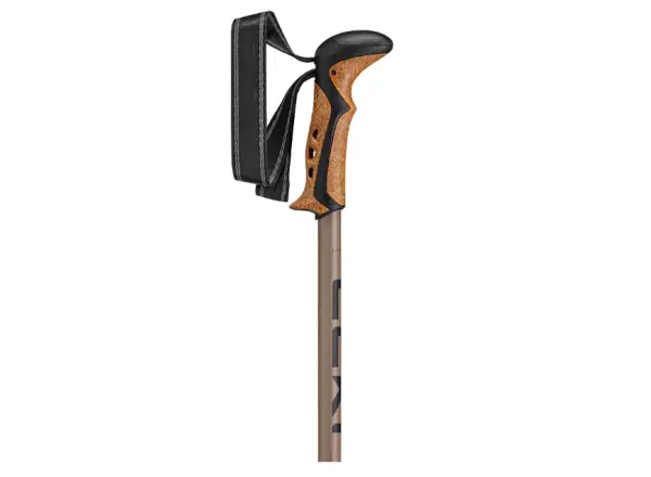 Leki Khumbu trekking poles black-pale clay light-pale clay dark