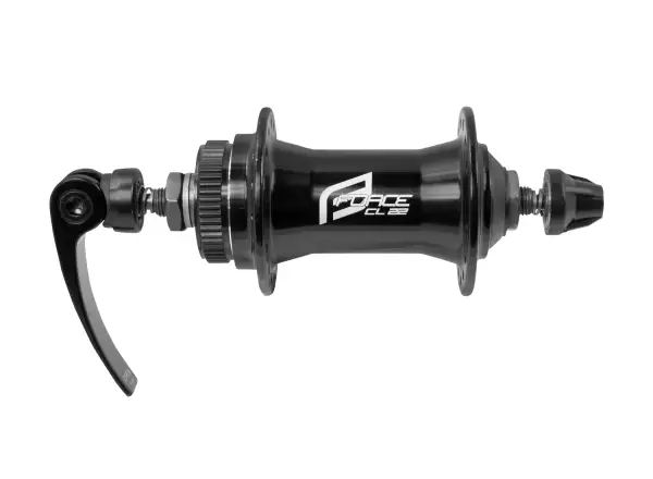 Force CL-22 front hub 32 holes black