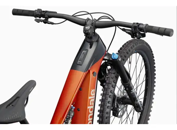 Cannondale Moterra Carbon LT 1 full-suspension e-bike Fire Orange (FOR)