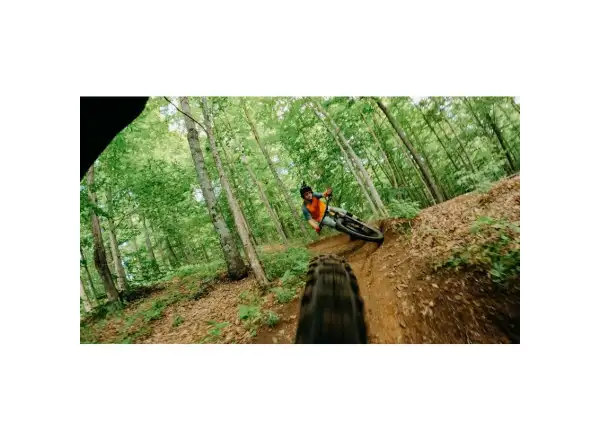 GoPro camera mount on handlebars