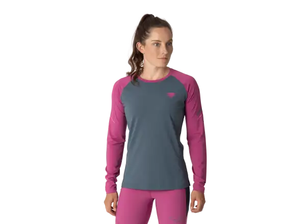 Dynafit Alpine Pro women's long sleeve T-shirt Magenta