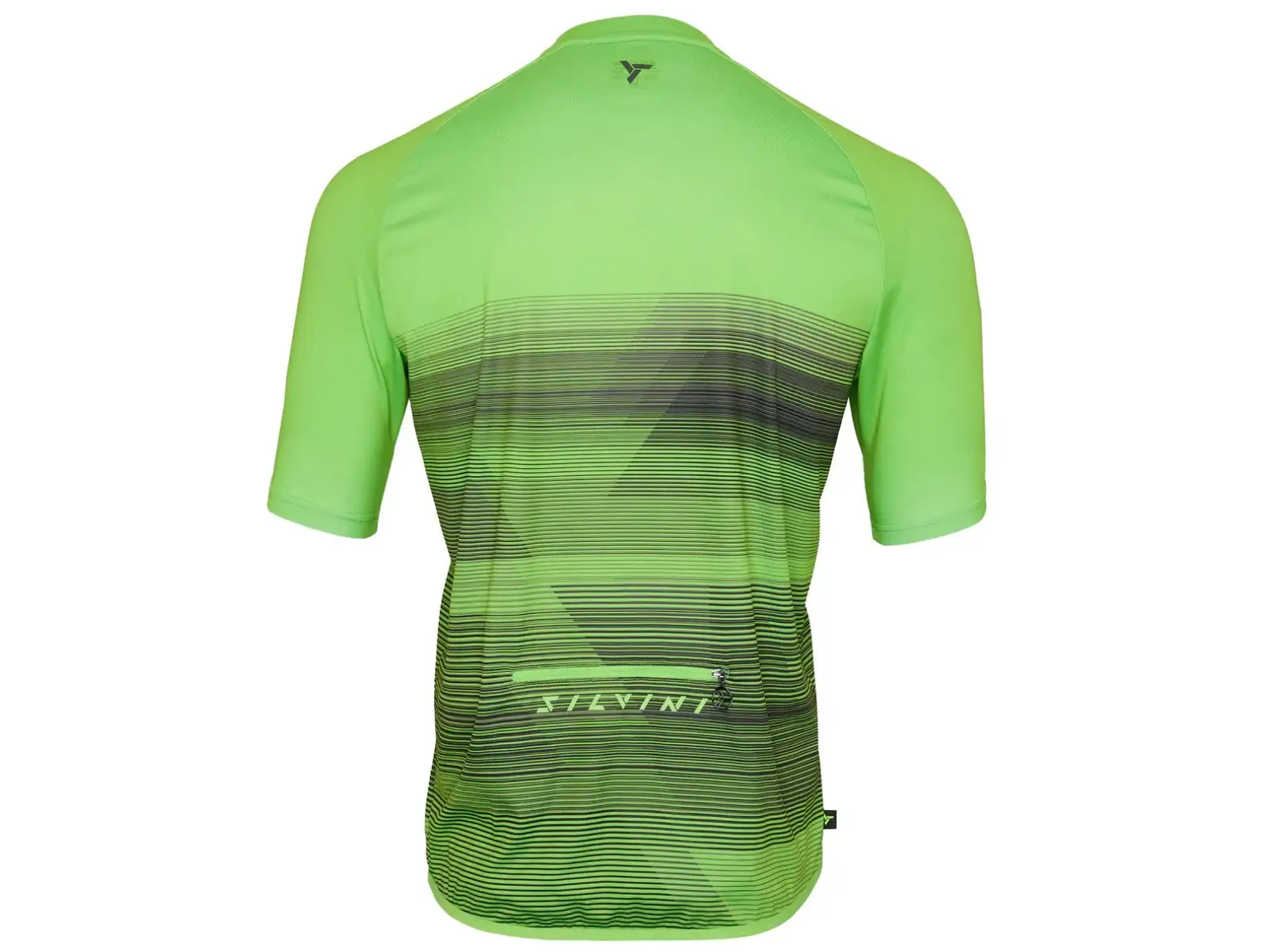 Silvini Turano men's loose jersey short sleeve Green/Black