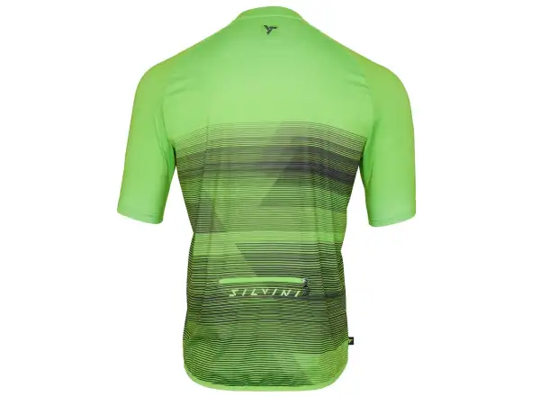 Silvini Turano men's loose jersey short sleeve Green/Black