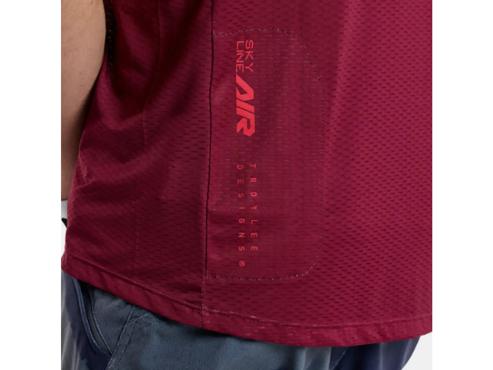 Troy Lee Designs Skyline Air Mono men's jersey short sleeve Oxblood