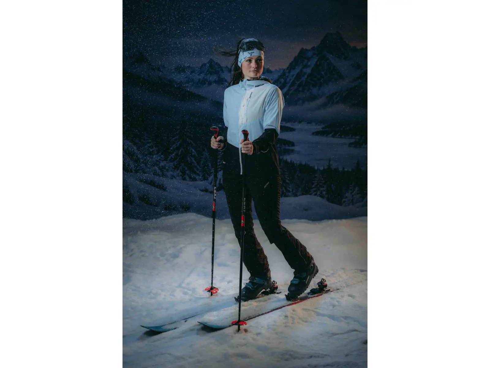 Silvini Volpiana women's jacket Sky/Black