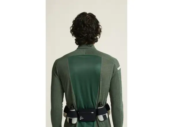 Craft ADV SubZ Wool men's running shirt long sleeve green