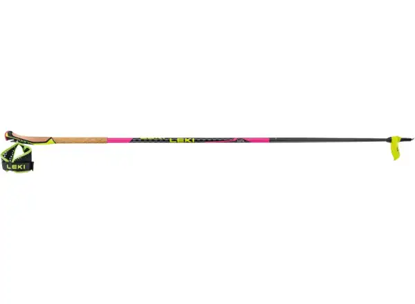 Leki Mezza Race ski poles neon pink/black/neon yellow