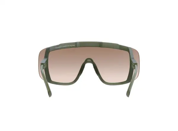 POC Devour cycling glasses Epidote Green/Translucent Brown Silver
