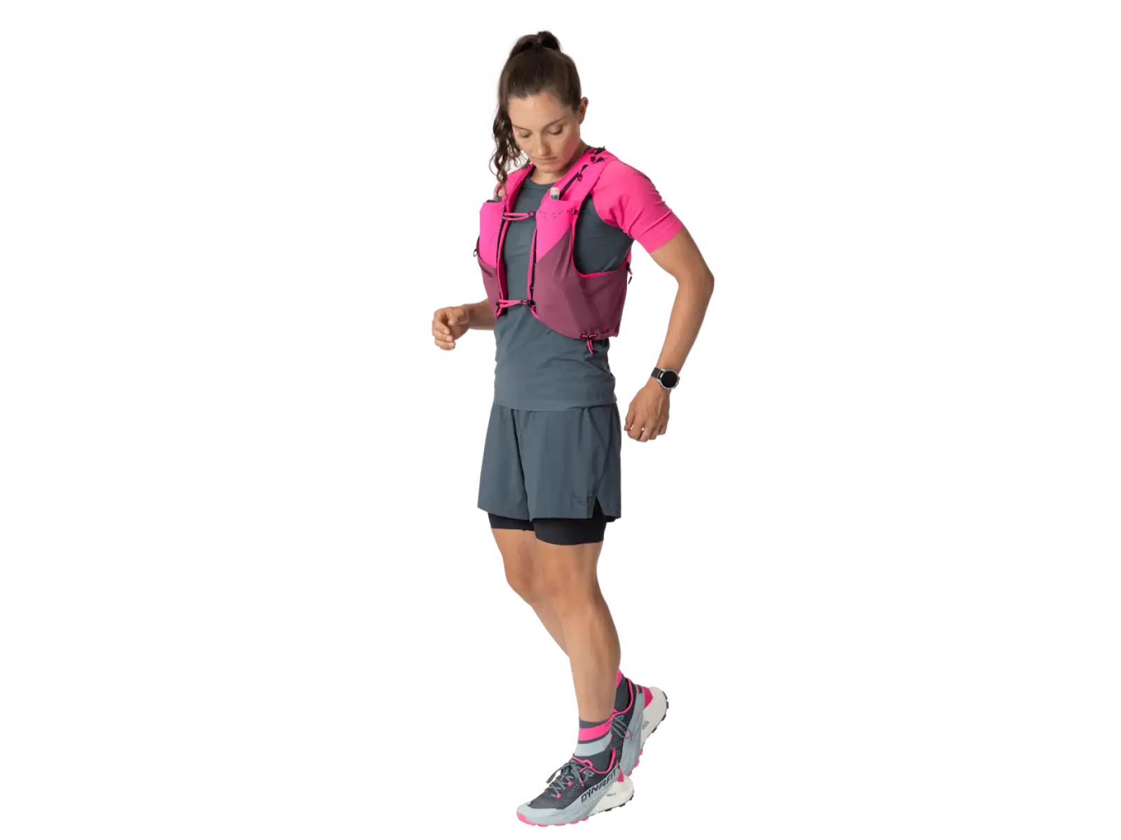 Dynafit Alpine 8 l running vest Pink Glo/Amaranth