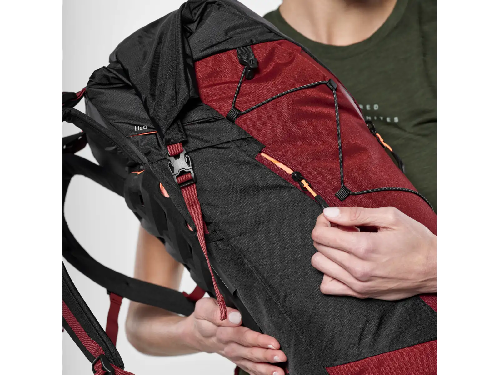 Salewa Puez women's hiking backpack 40+5 l Syrah/Black Out
