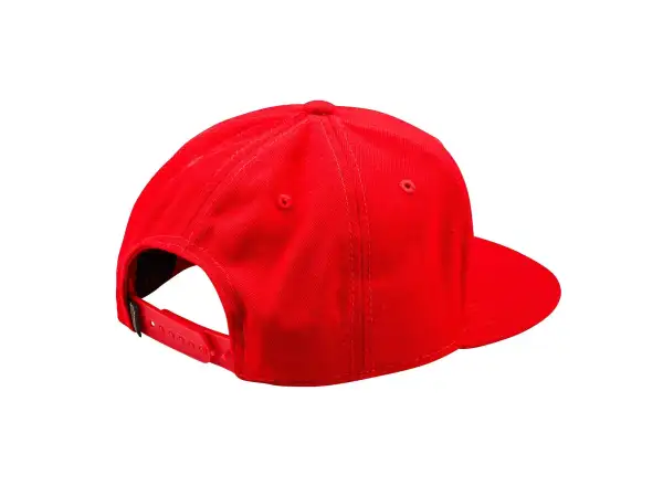 Troy Lee Designs Flat Bill Cap Signature Team Red