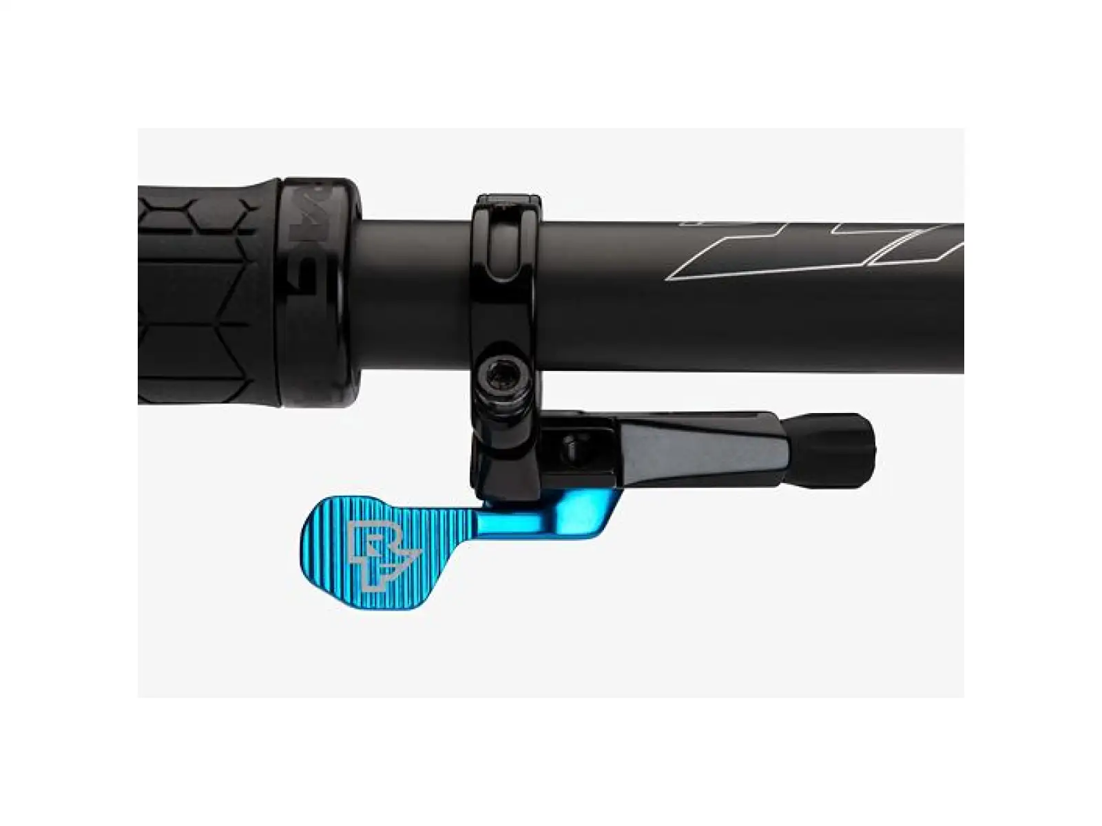 Race Face Turbine R 1X seatpost lever blue