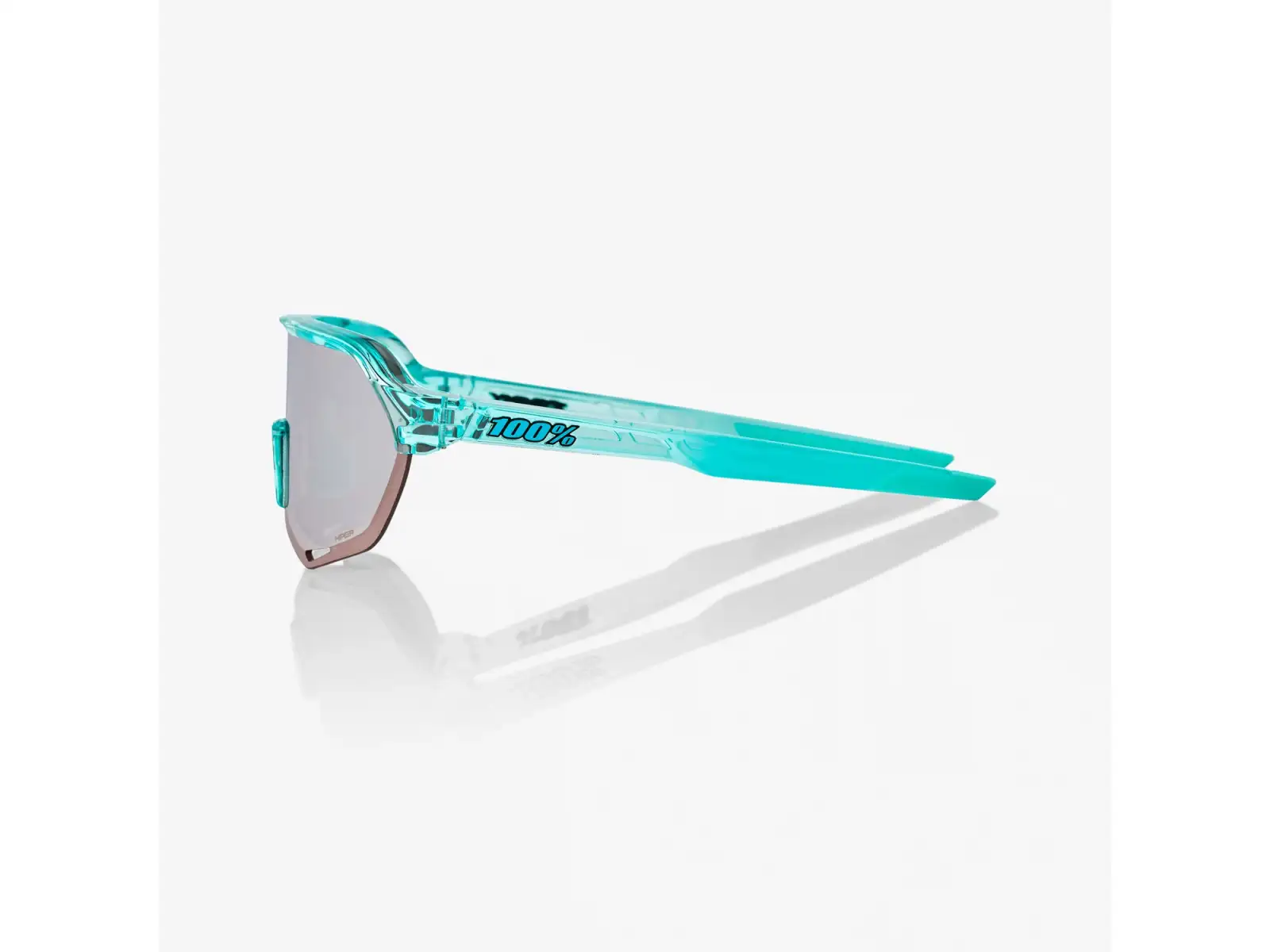 100% S2 Glasses HiPER Polished Translucent Mint/Silver Mir