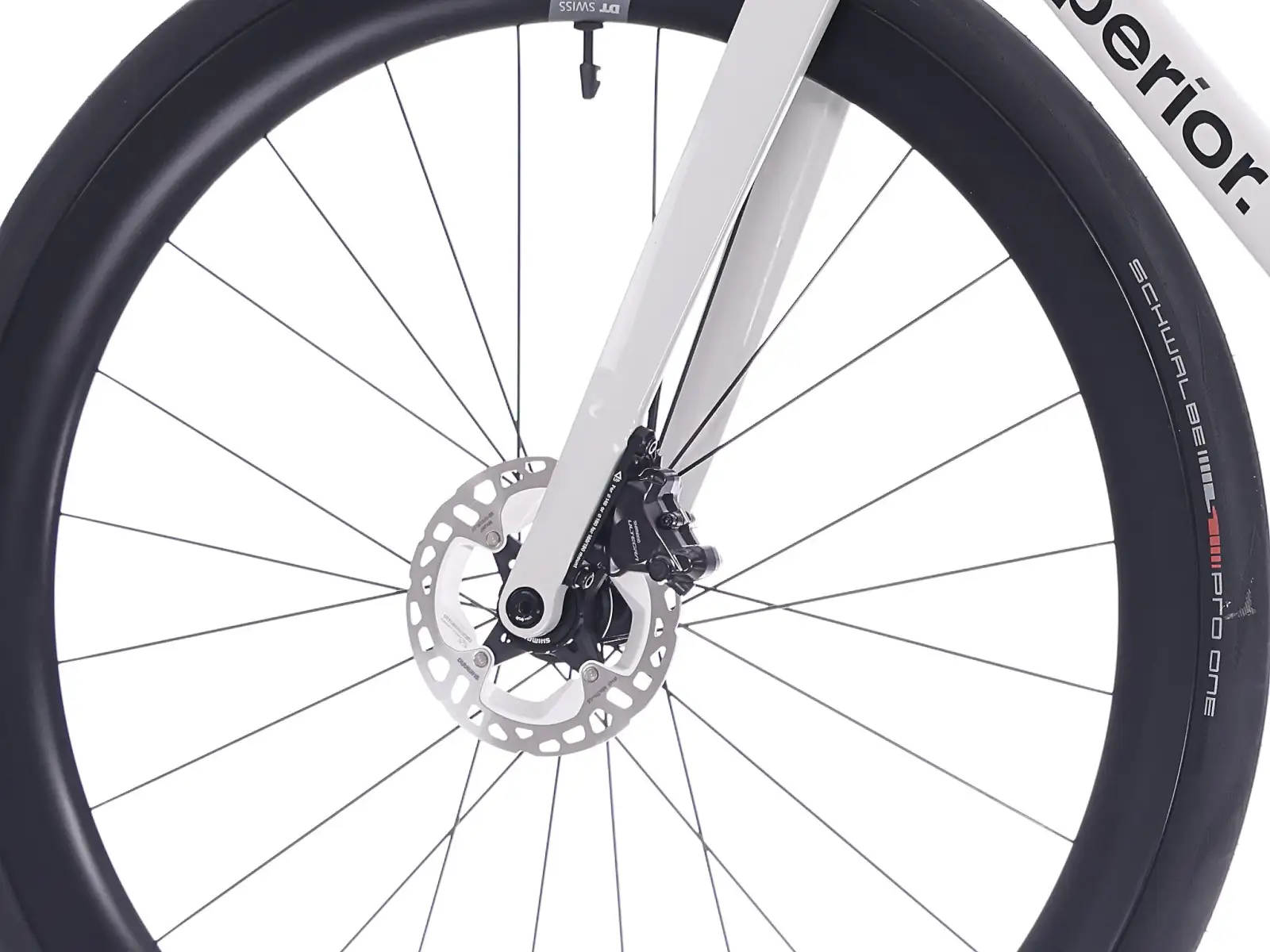 Superior RR 9.8 road bike Matte Carbon / White