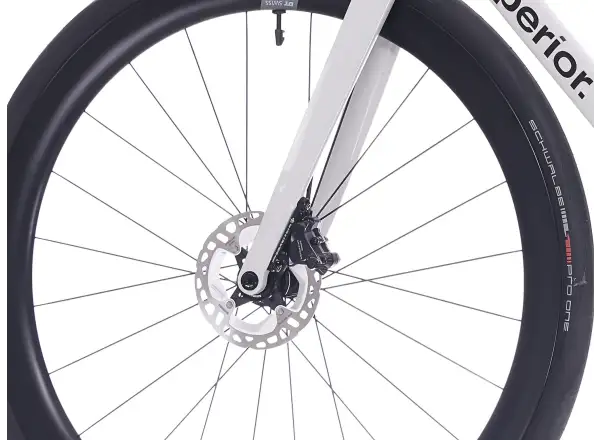 Superior RR 9.8 road bike Matte Carbon / White