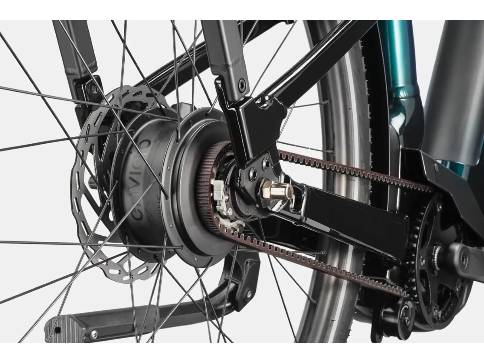 Cannondale Mavaro 1 city e-bike Deep Teal