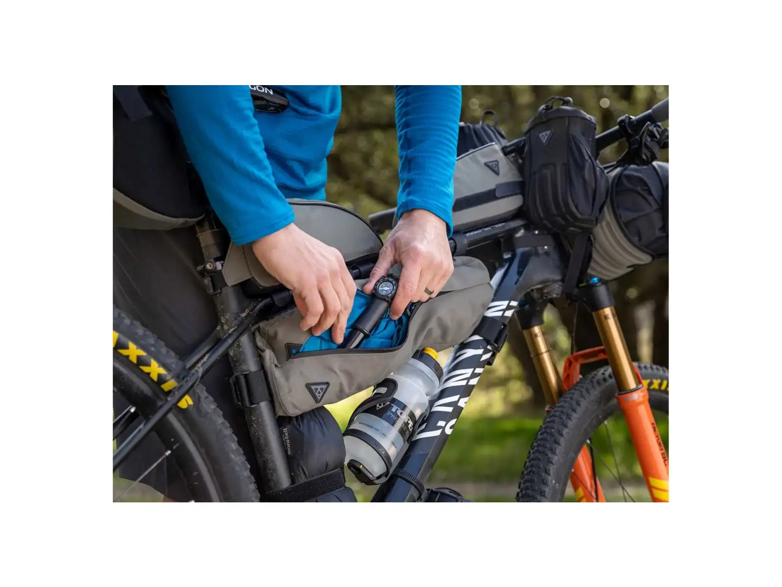 Topeak bikepacking MidLoader frame bag 4.5 L black