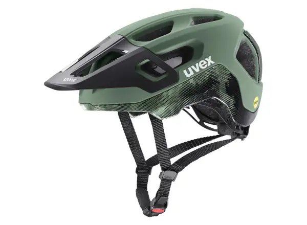 Uvex React Mips helmet Moss Green/Black Matt