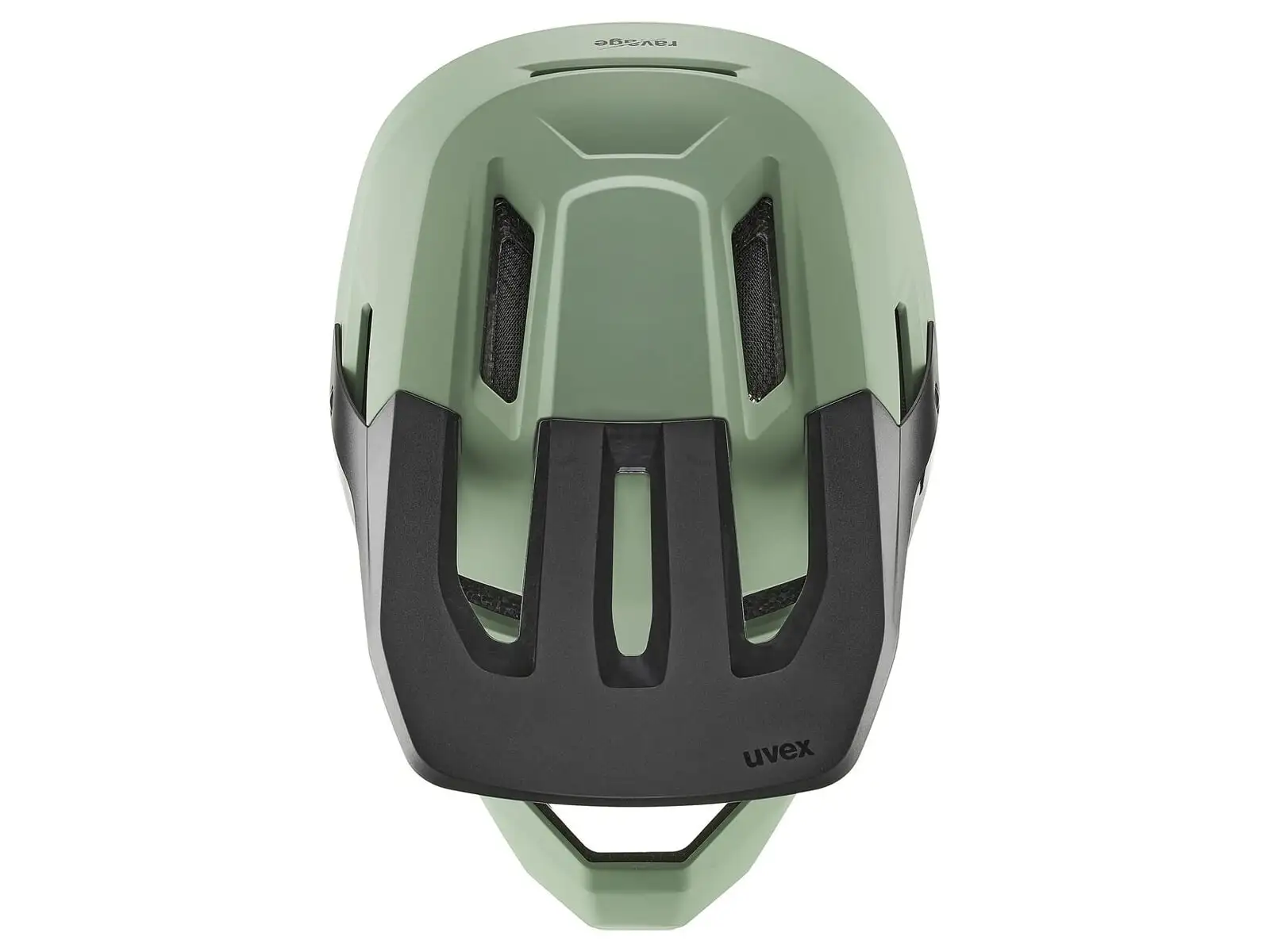 Uvex Ravage full-face helmet Moss Green/Black Matt