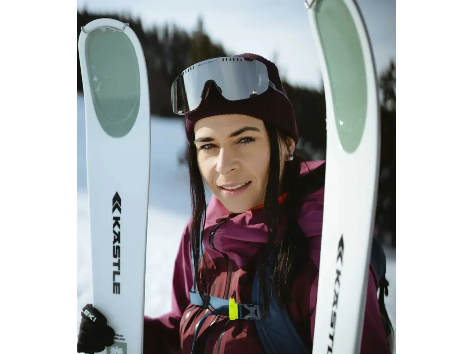 Kästle TX87 + Pro Skin alpine touring skis + Tour 13 Twist bindings set